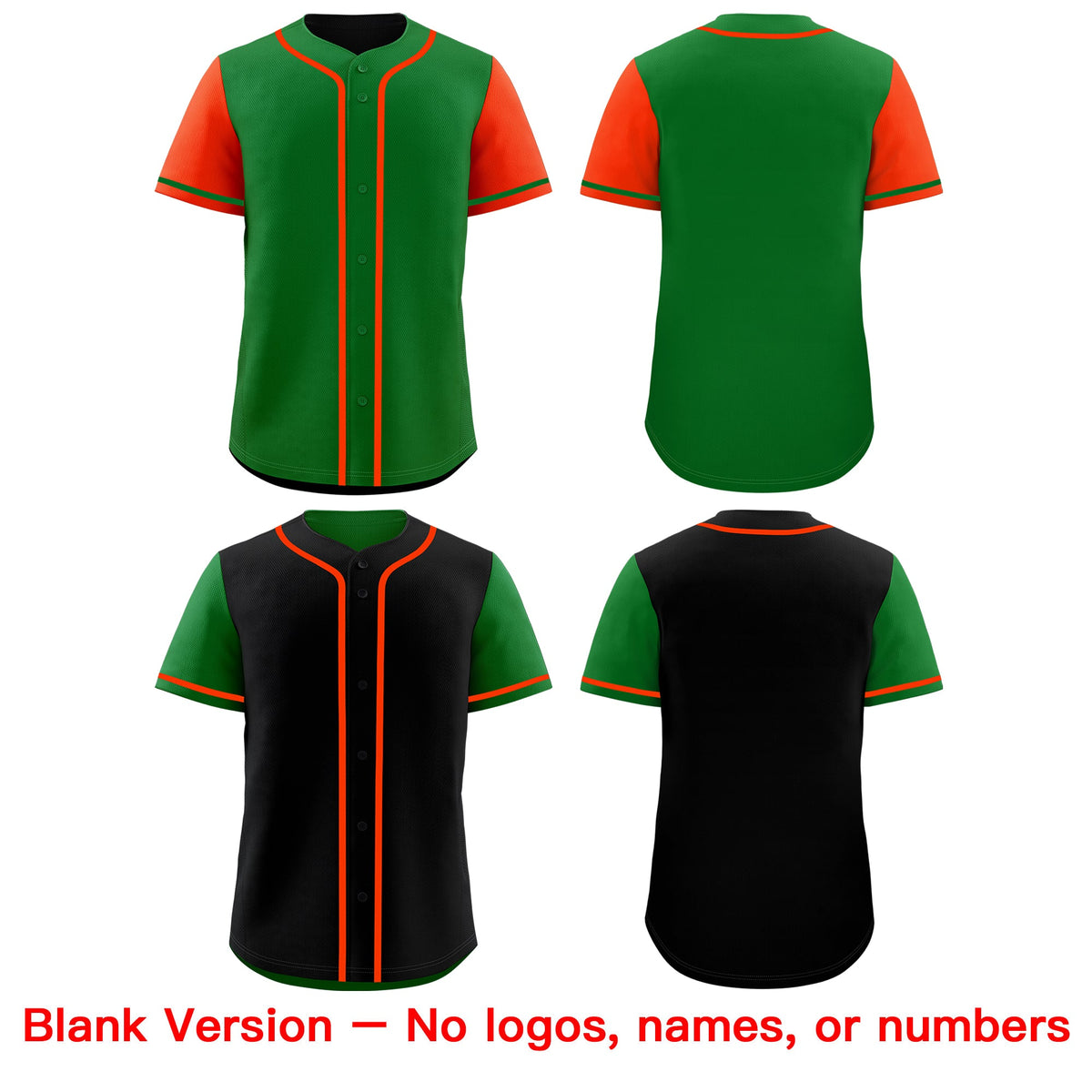 Custom Kelly Green White Reversible Raglan Sleeves Baseball Jersey| KXKSHOP