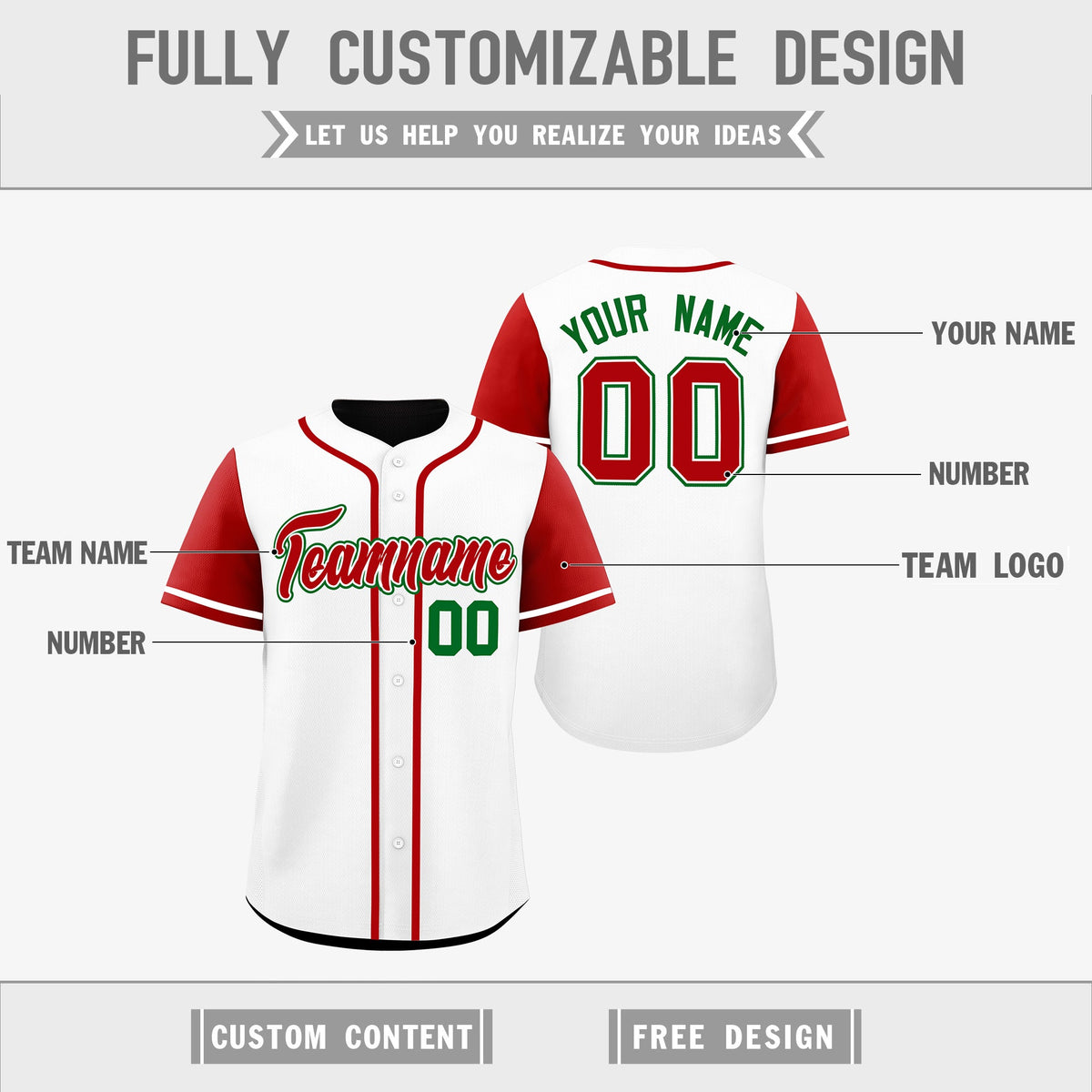 Custom Black White Reversible Raglan Sleeves Baseball Jersey| KXKSHOP