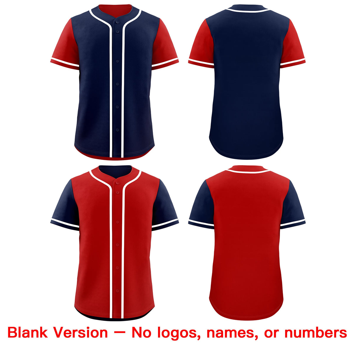 Custom Navy Cream Reversible Raglan Sleeves Baseball Jersey| KXKSHOP