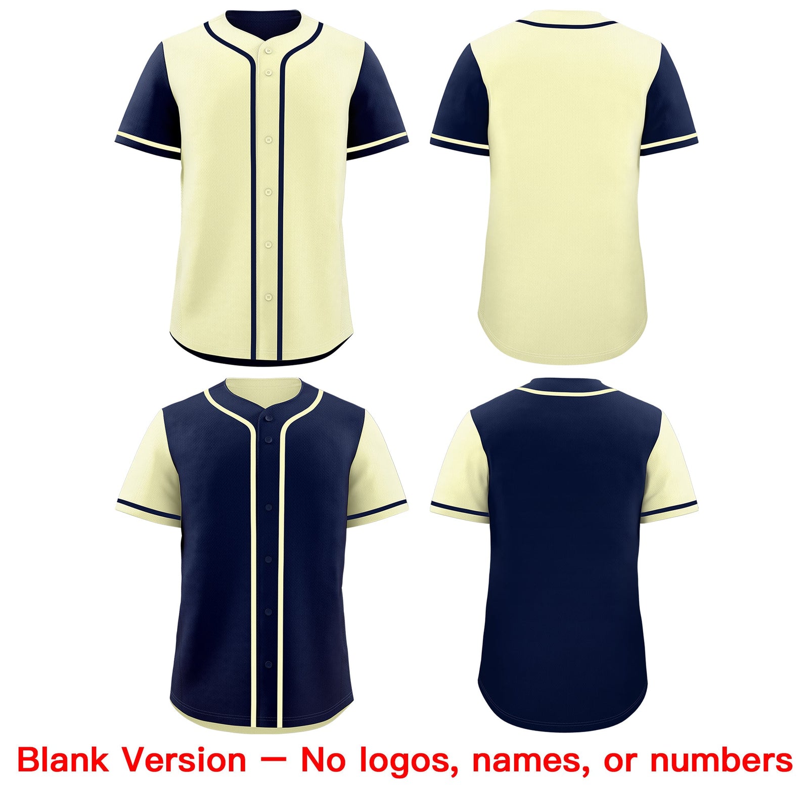 Custom Cream Black Reversible Raglan Sleeves Baseball Jersey| KXKSHOP