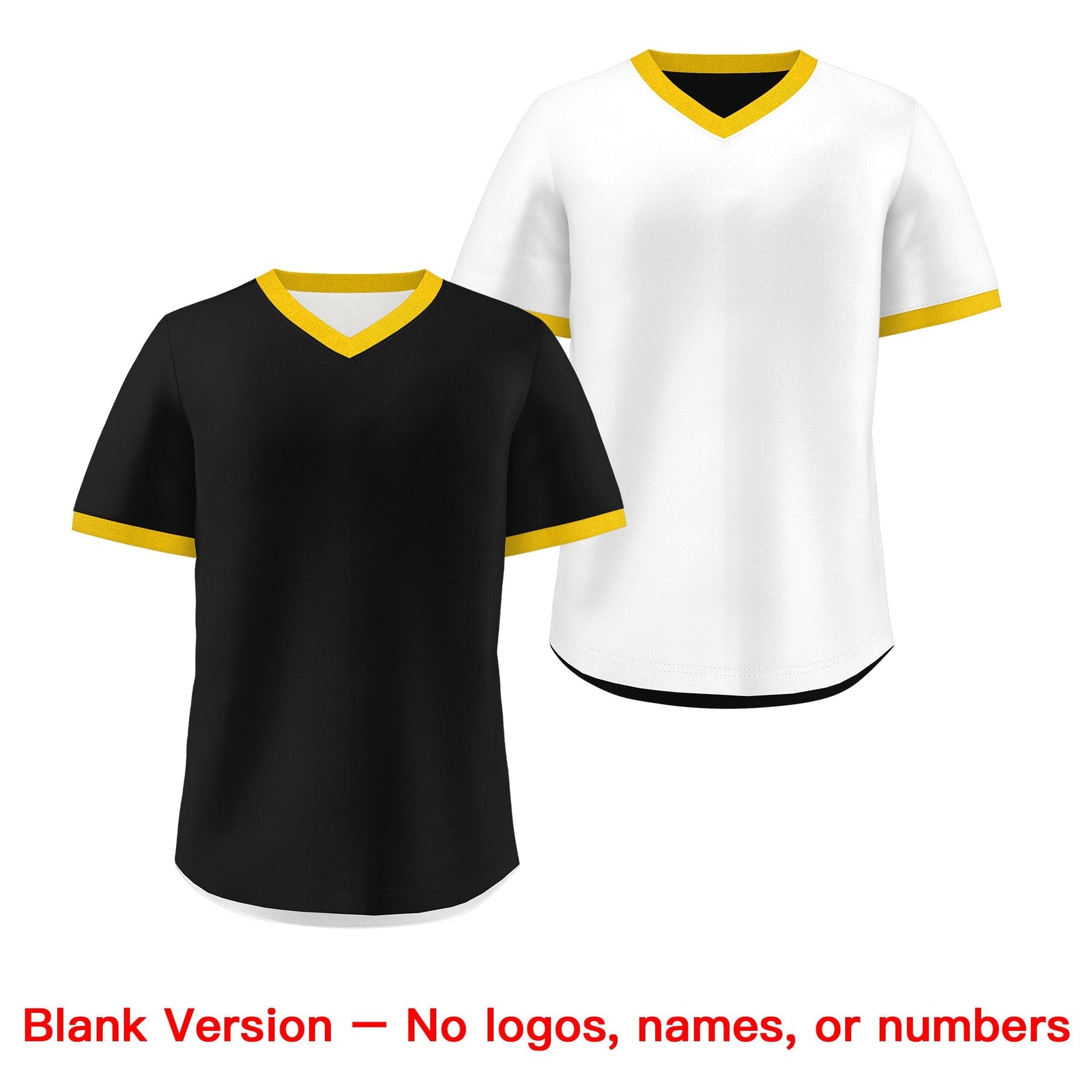 Custom White Black Gold Reversible Classic Style Lightweight Baseball Jersey| KXKSHOP