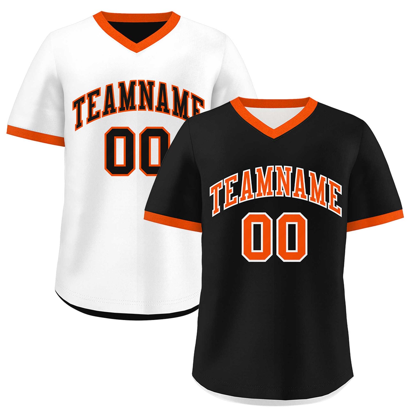 Custom Black White Reversible Classic Style Lightweight Baseball Jersey| KXKSHOP