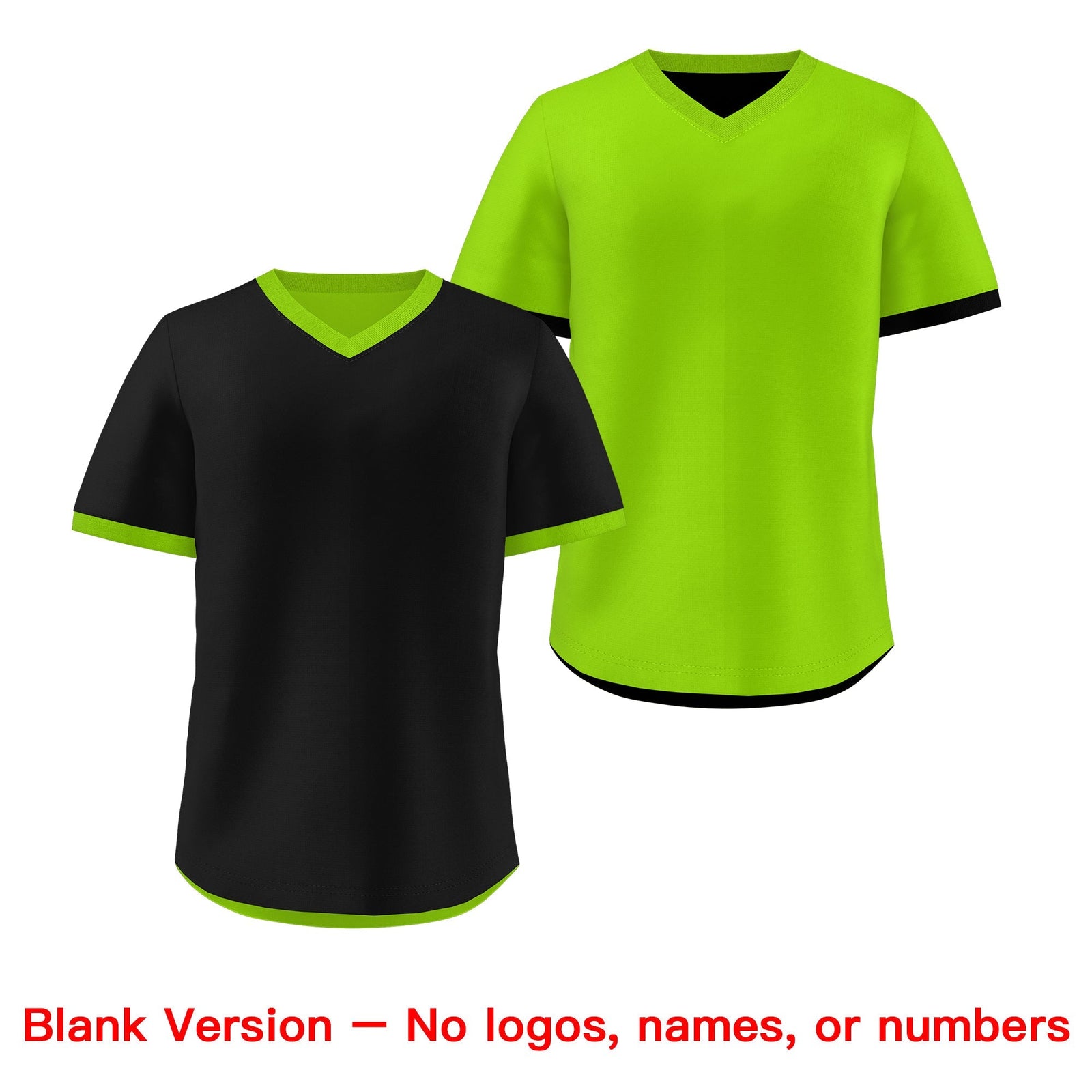 Custom Neon Green Black Reversible Classic Style Quick Dry Baseball Jersey| KXKSHOP