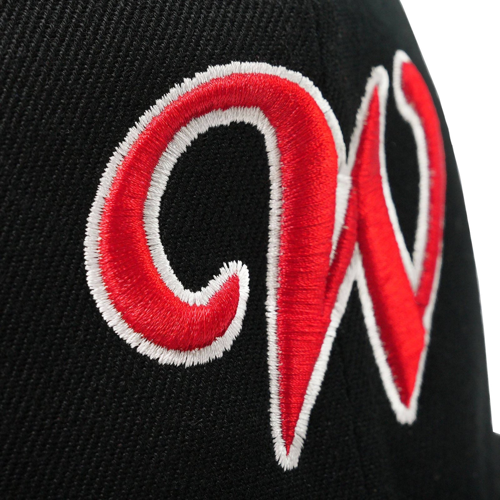 Custom White 3D Puff Embroidery Flat Embroidery Flat Eaves Sport Baseball Cap Design for Men/Women/Youth-Black1