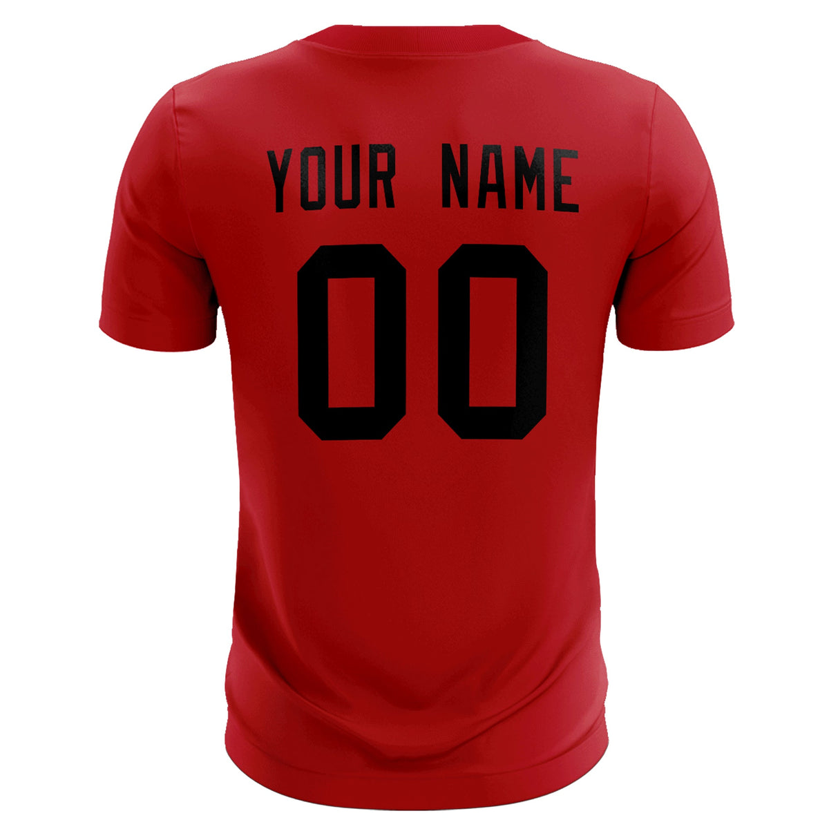 Custom Red Printing Sportswear Soccer Sets Jersey