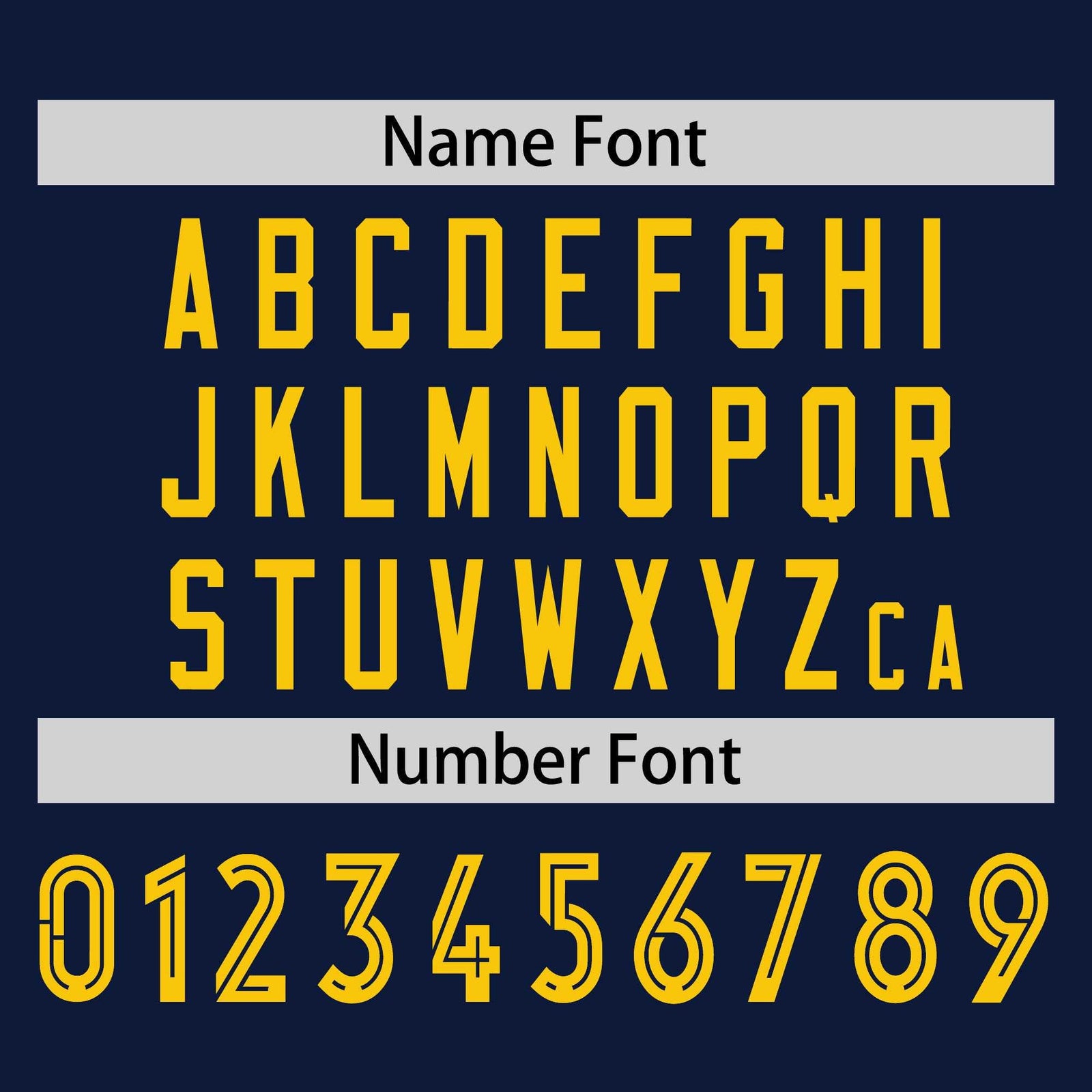 Custom Navy Gold Crew Neck Split Design Long Sleeve Performance T-Shirt