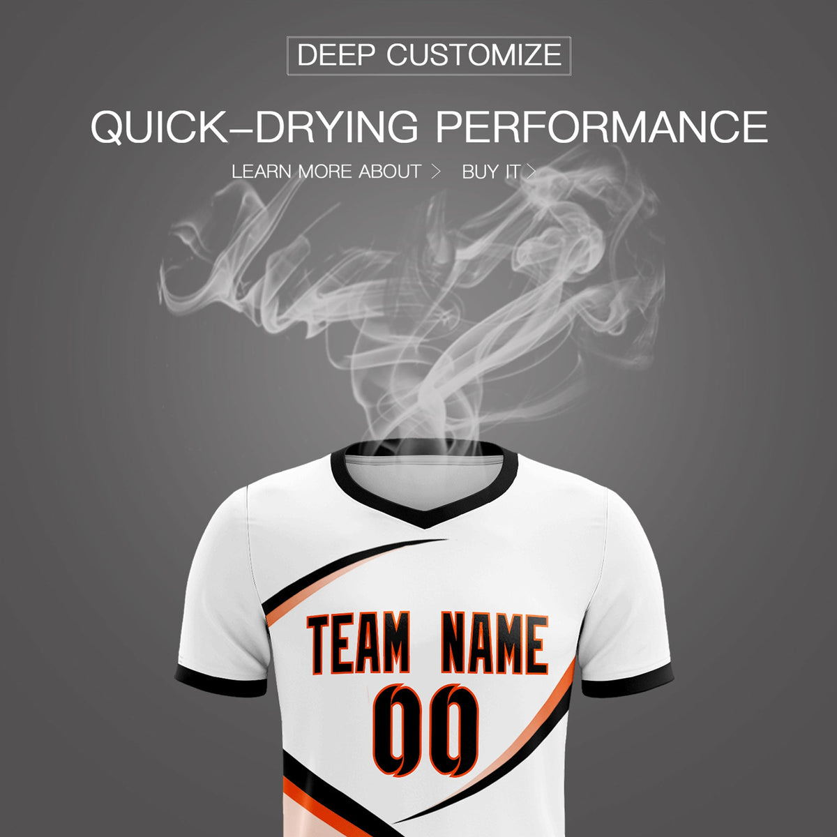 Custom White Black Color Block Training Uniform For Men Soccer Sets Jersey