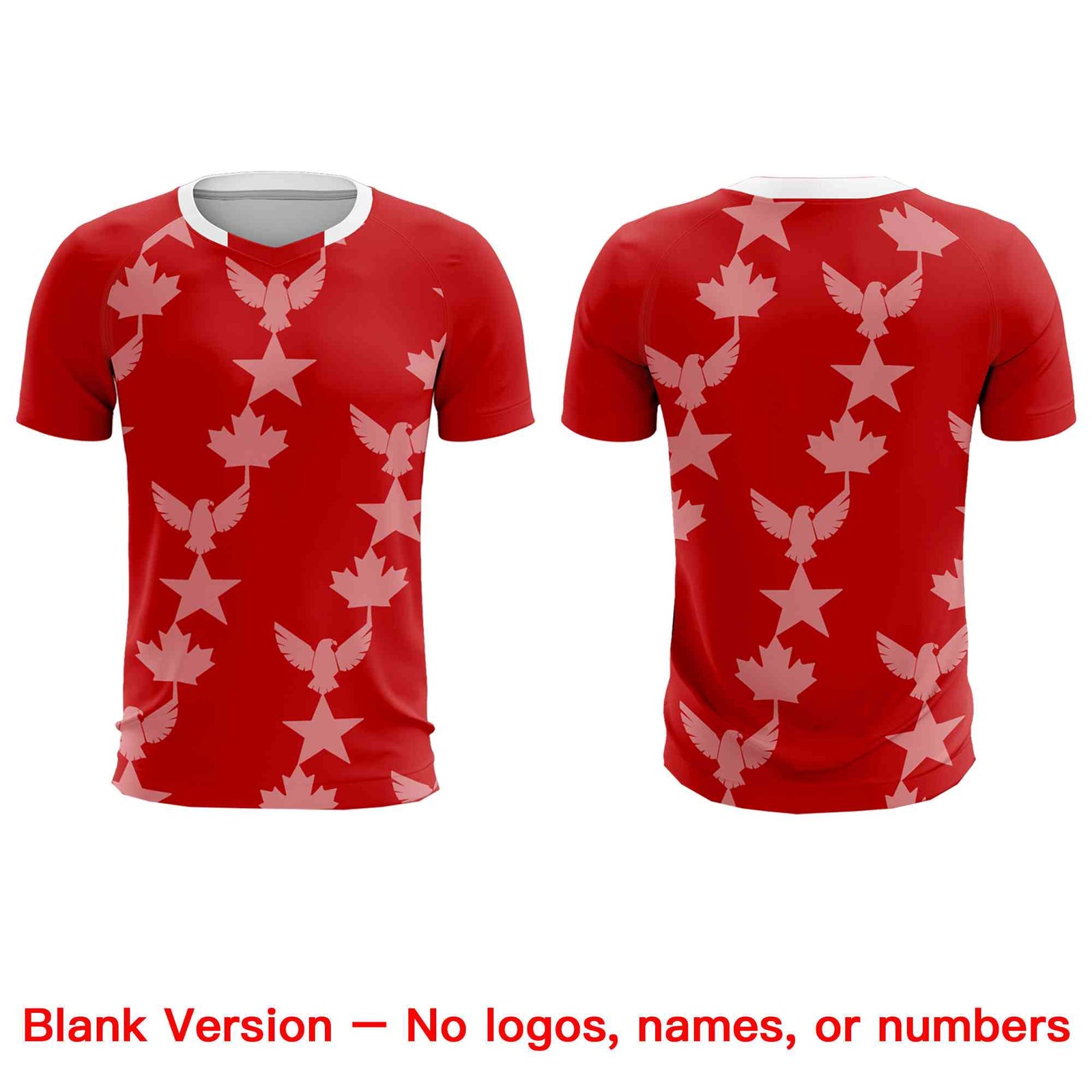 Custom Red World Cup Inspired Breathable&Quick-Drying Training Uniform Graffiti Pattern Soccer Sets Jersey
