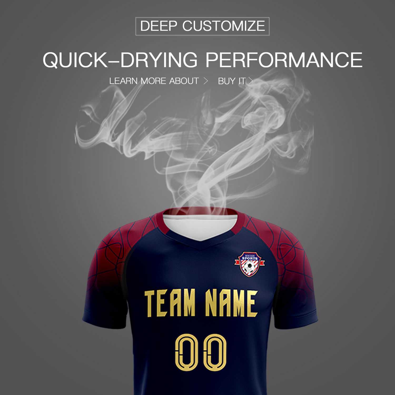 Custom Navy Classic Soccer Training Sets Jersey For Adults/Kids