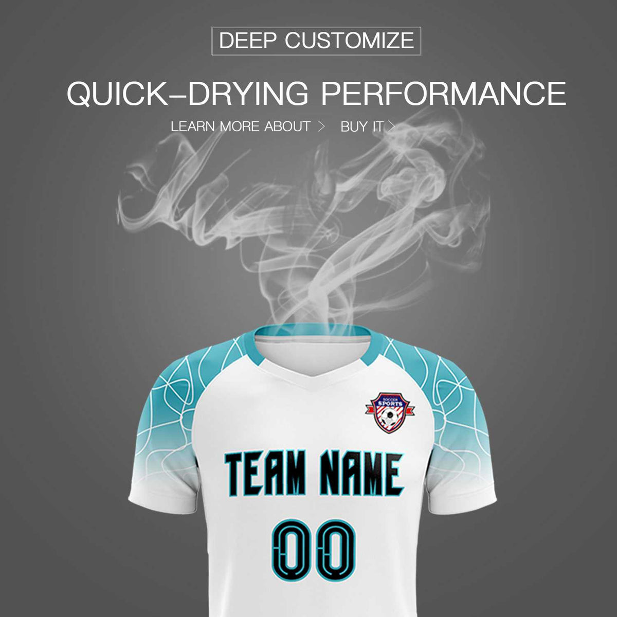 Custom White Classic Soccer Training Sets Jersey For Adults/Kids