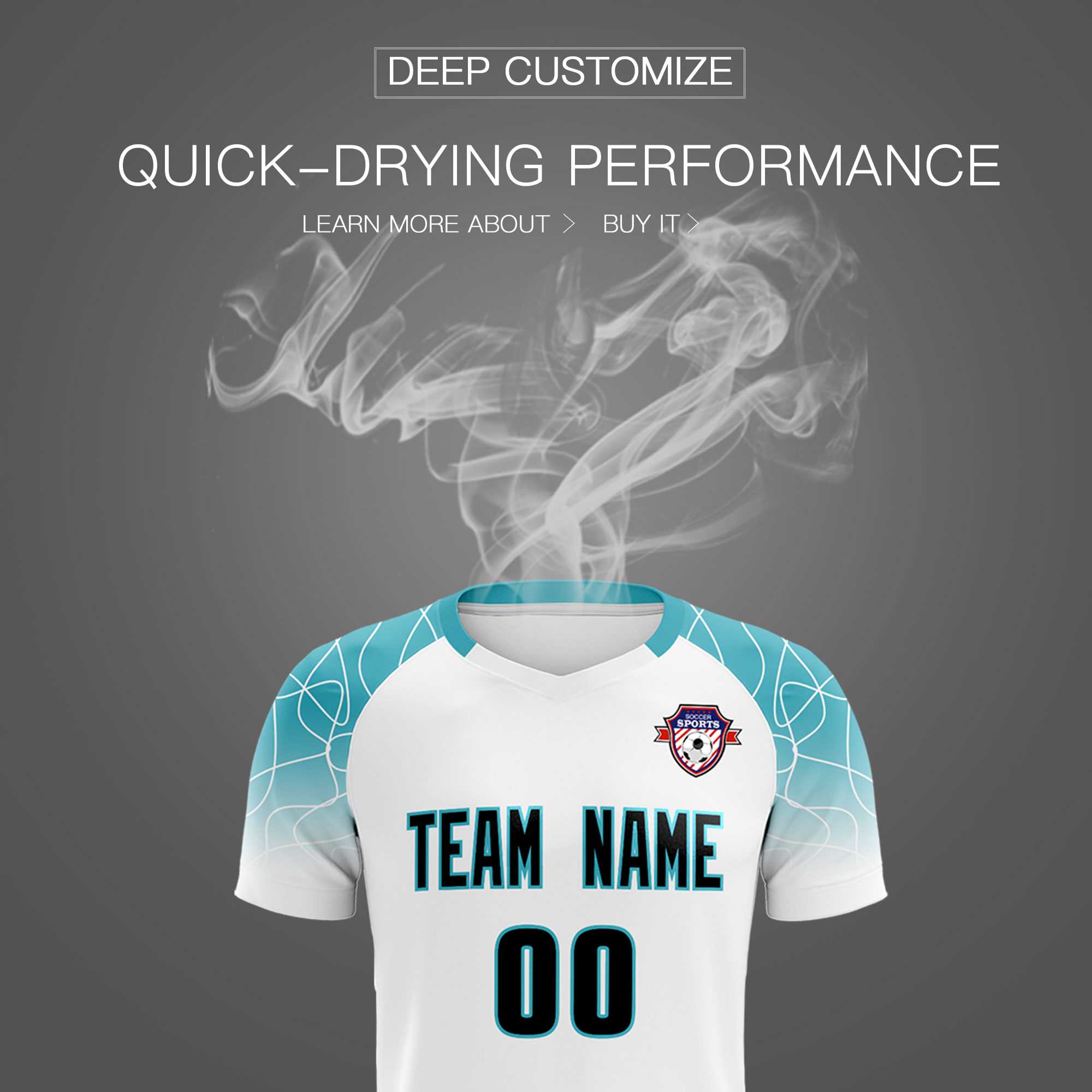 Custom White Classic Soccer Training Sets Jersey For Adults/Kids