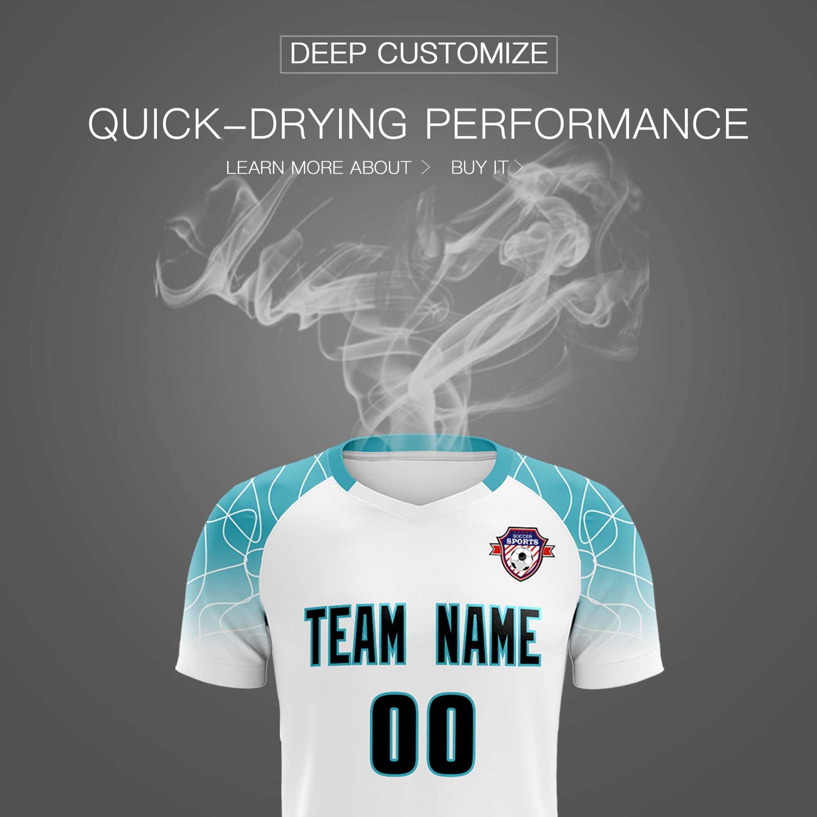 Custom White Classic Soccer Training Sets Jersey For Adults/Kids