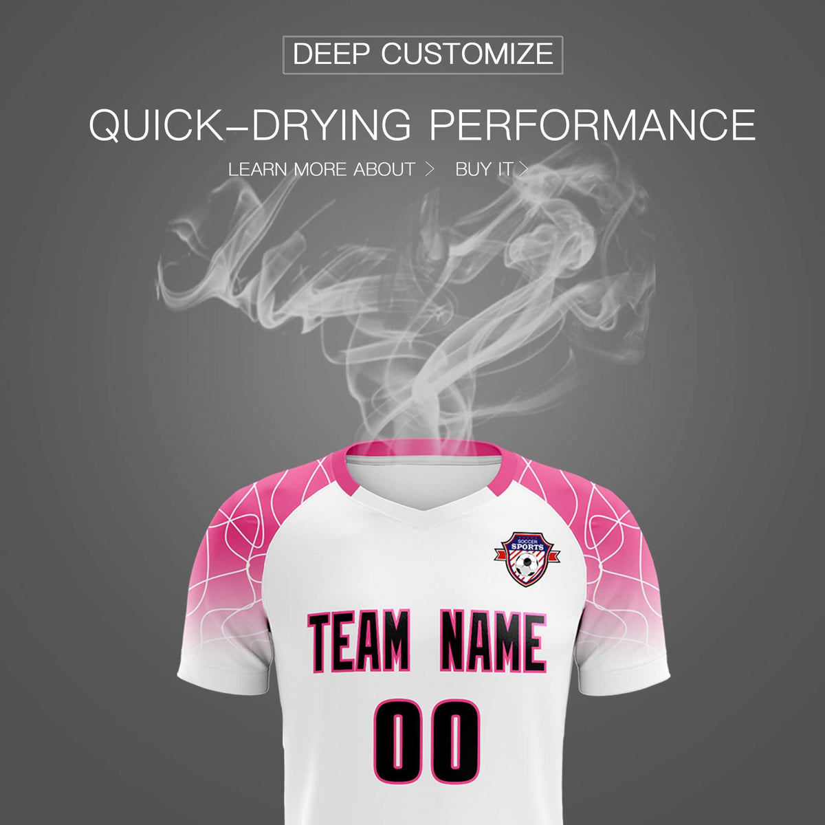 Custom White Classic Soccer Training Sets Jersey For Adults/Kids