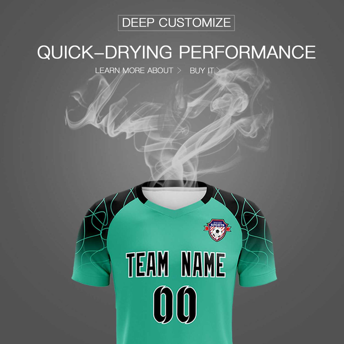 Custom Green Classic Soccer Training Sets Jersey For Adults/Kids
