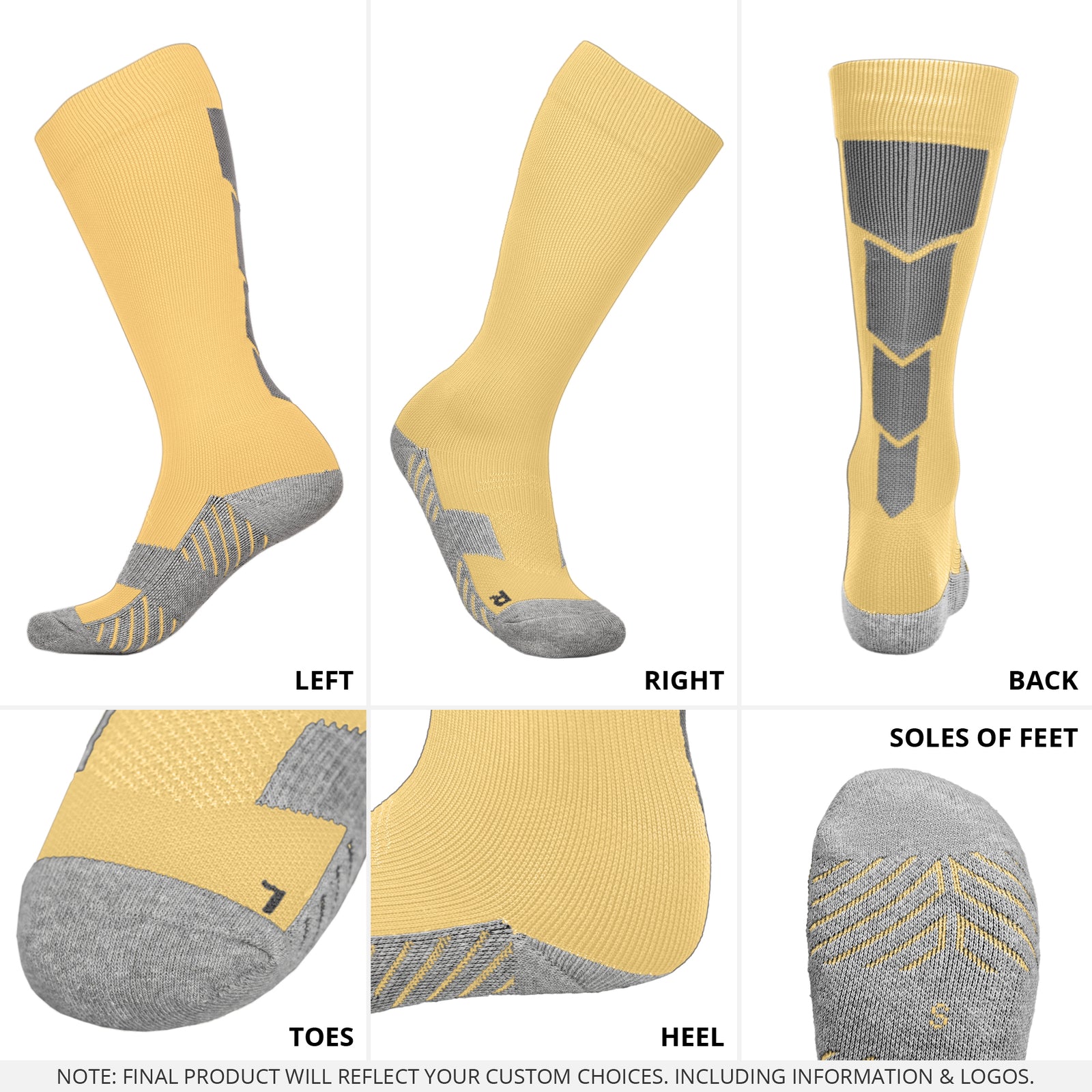 Classic Youth & Adult Unisex Soccer Socks – Multiple Colors