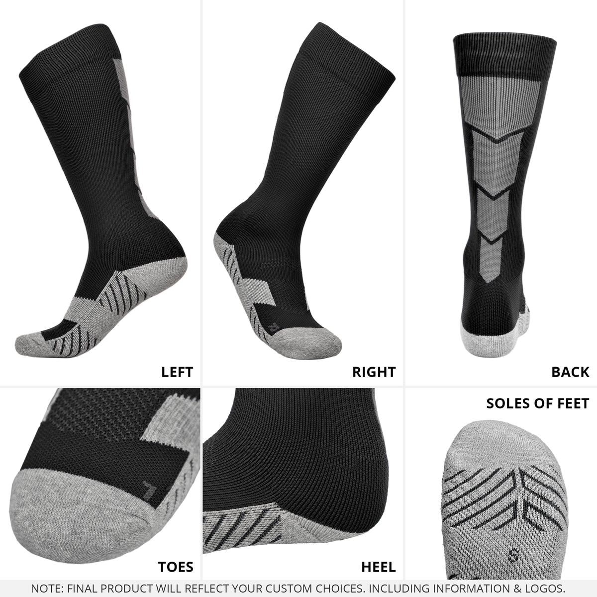 Classic Youth &amp; Adult Unisex Soccer Socks – Multiple Colors