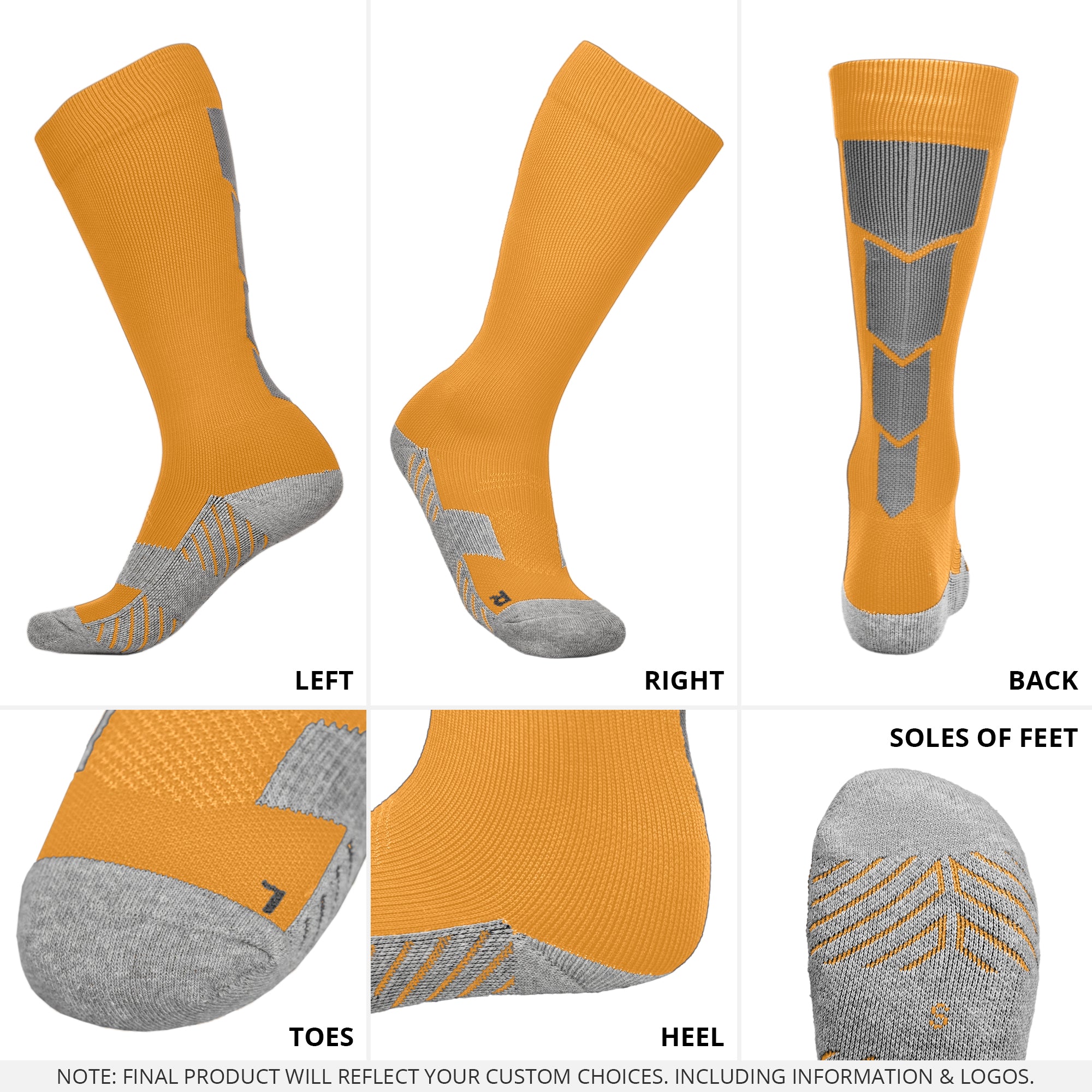Classic Youth & Adult Unisex Soccer Socks – Multiple Colors