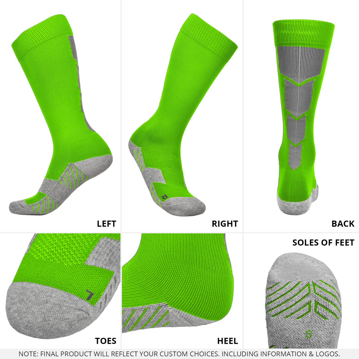 Classic Youth &amp; Adult Unisex Soccer Socks – Multiple Colors
