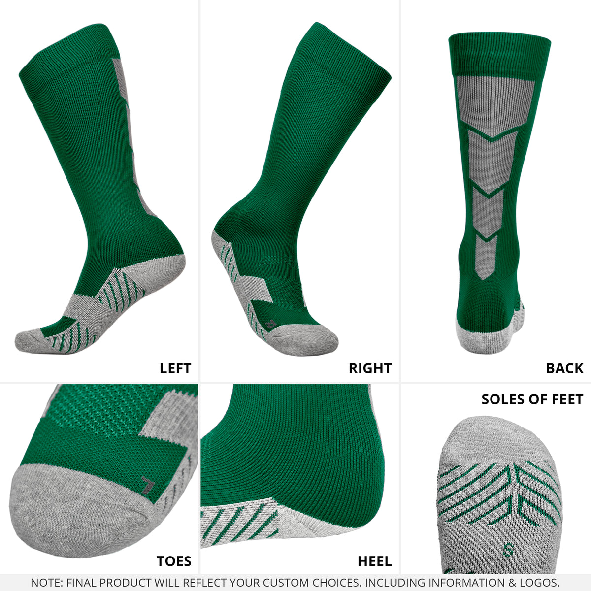 Classic Youth &amp; Adult Unisex Soccer Socks – Multiple Colors