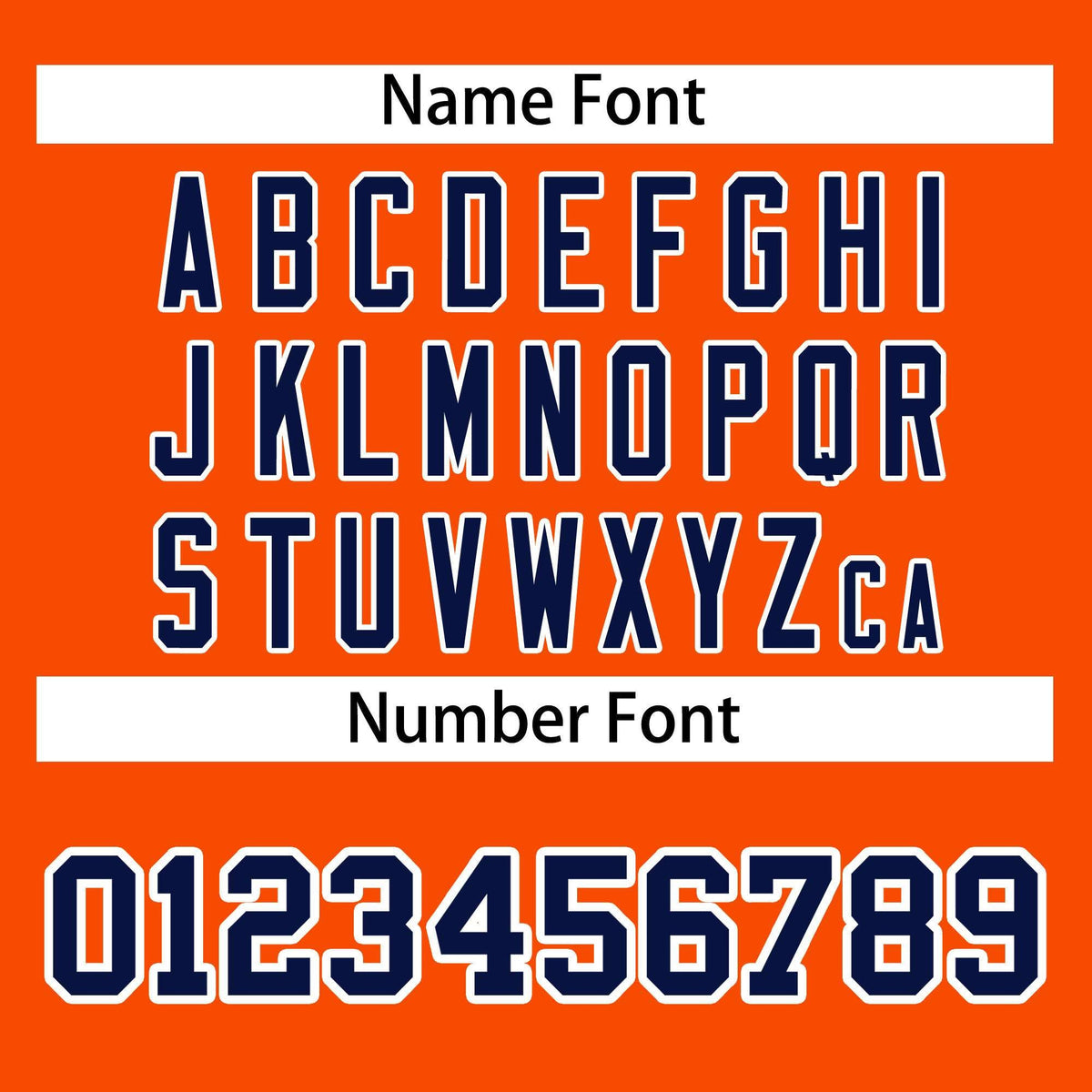 Custom Orange Royal-White Classic Style Personalized Sport Pullover Hoodie