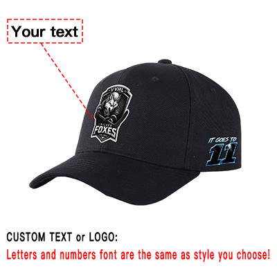 VVHL S11 Season × Silver Fox3D Puff Embroidery Flat Embroidery Baseball Cap