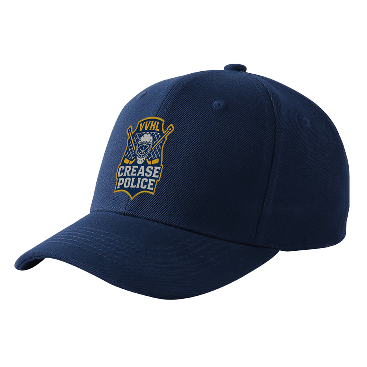 VVHL Navy S9-Crease-Police 3D Puff Embroidery Flat Embroidery Baseball Cap