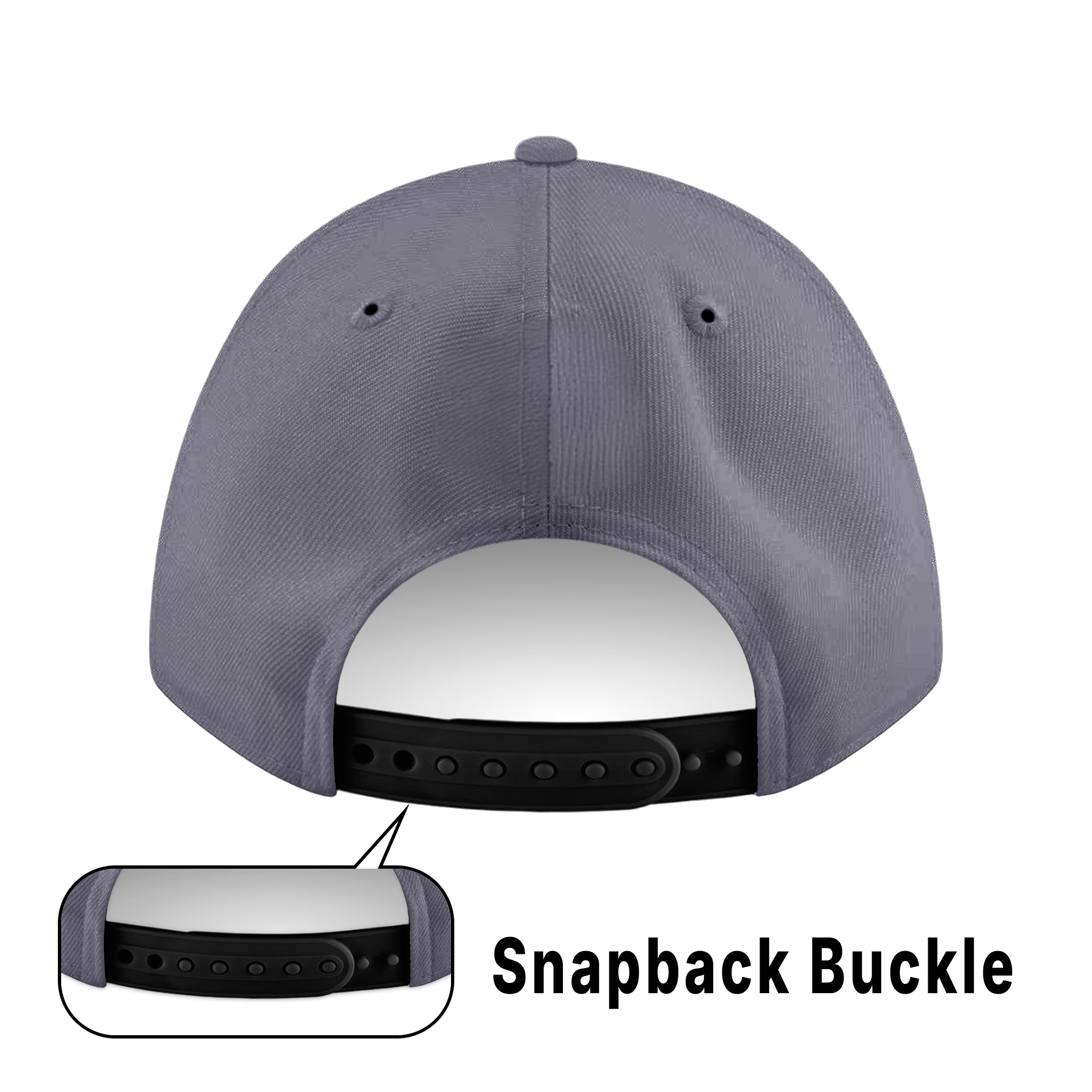 Custom White 3D Puff Embroidery Flat Embroidery Flat Eaves Sport Baseball Cap Design for Men/Women/Youth