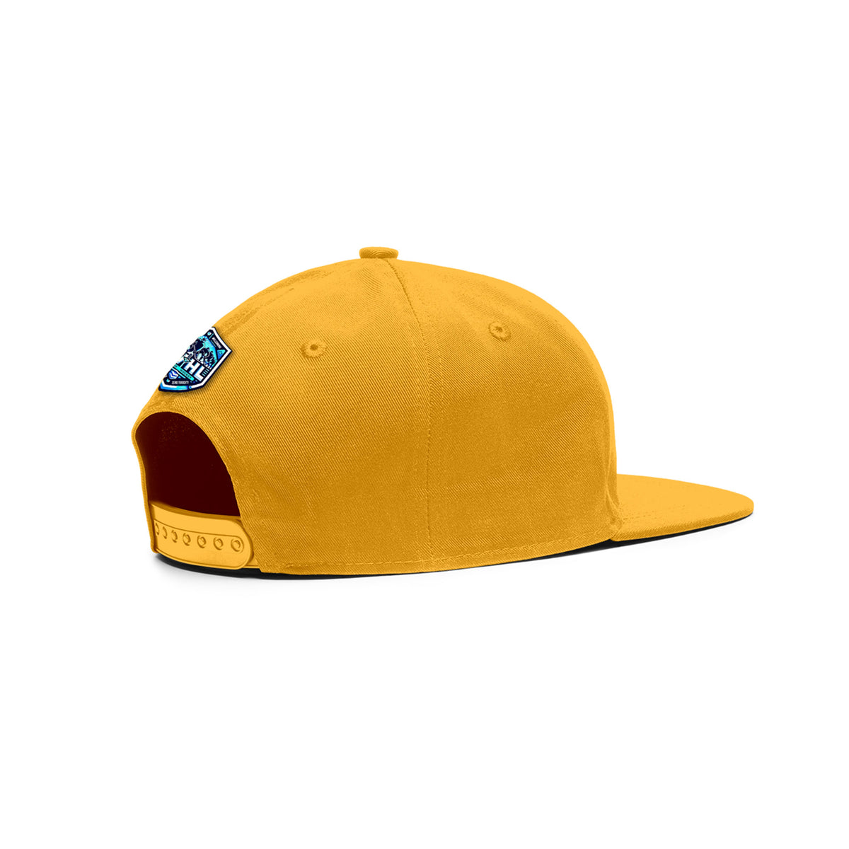 VVHL Old Gold S7-Angry-Byrds-1 3D Puff Embroidery Flat Embroidery Baseball Cap