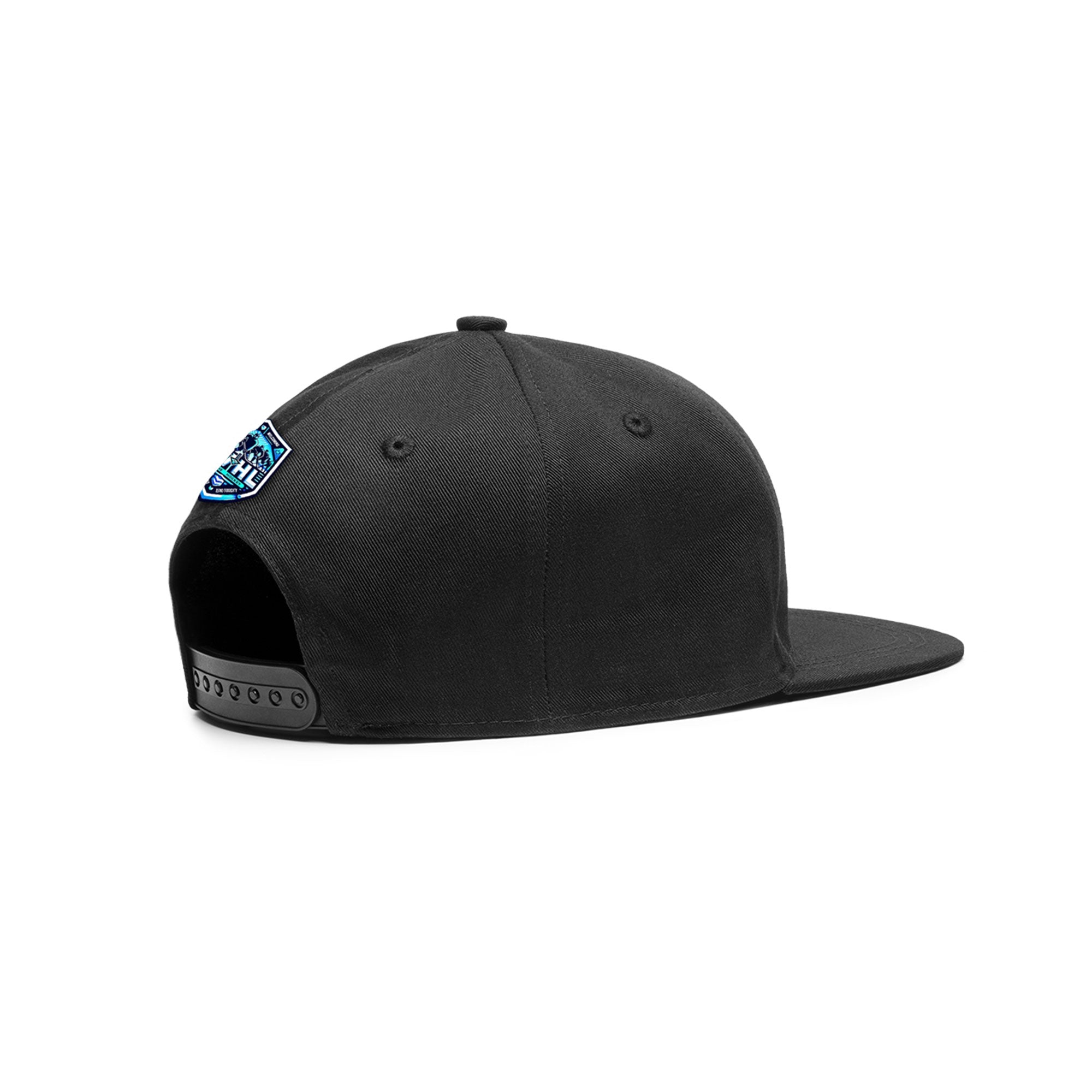VVHL Black S7-Degenerates 3D Puff Embroidery Flat Embroidery Baseball Cap
