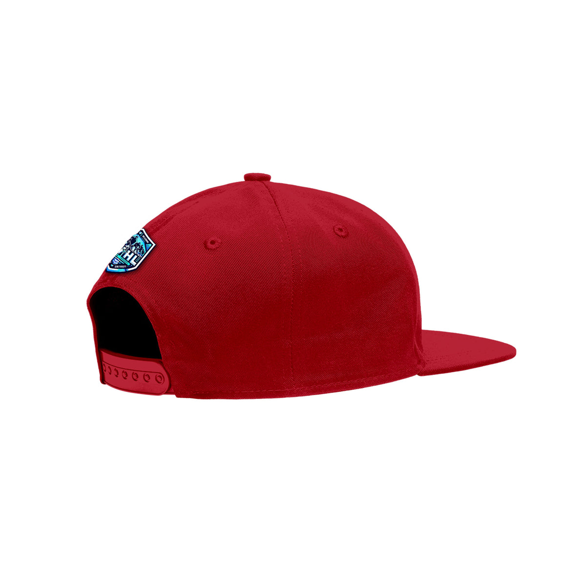 VVHL Red S7-Himmytown-huskies-1 3D Puff Embroidery Flat Embroidery Baseball Cap