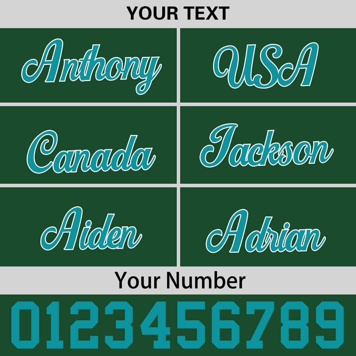 Custom Green 3D Puff Embroidery Flat Embroidery Casual Sport Baseball Cap