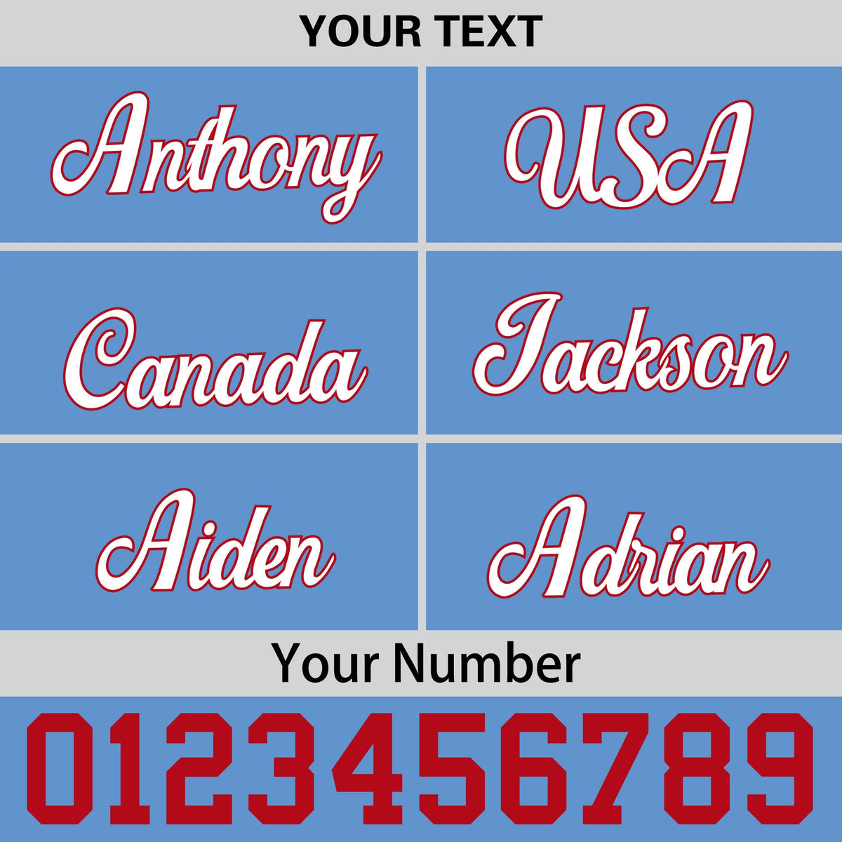 Custom Powder Blue 3D Puff Embroidery Flat Embroidery Casual Sport Baseball Cap