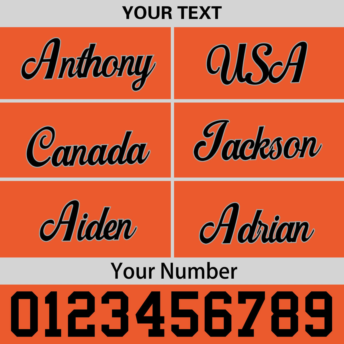 Custom Orange 3D Puff Embroidery Flat Embroidery Casual Sport Baseball Cap