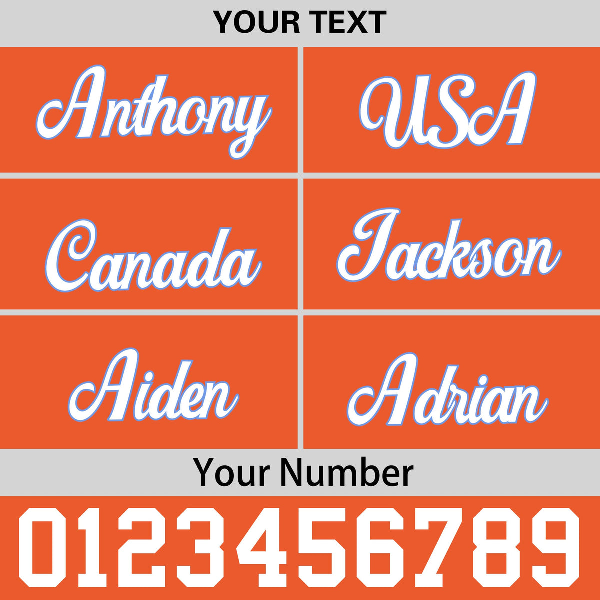 Custom Orange 3D Puff Embroidery Flat Embroidery Casual Sport Baseball Cap