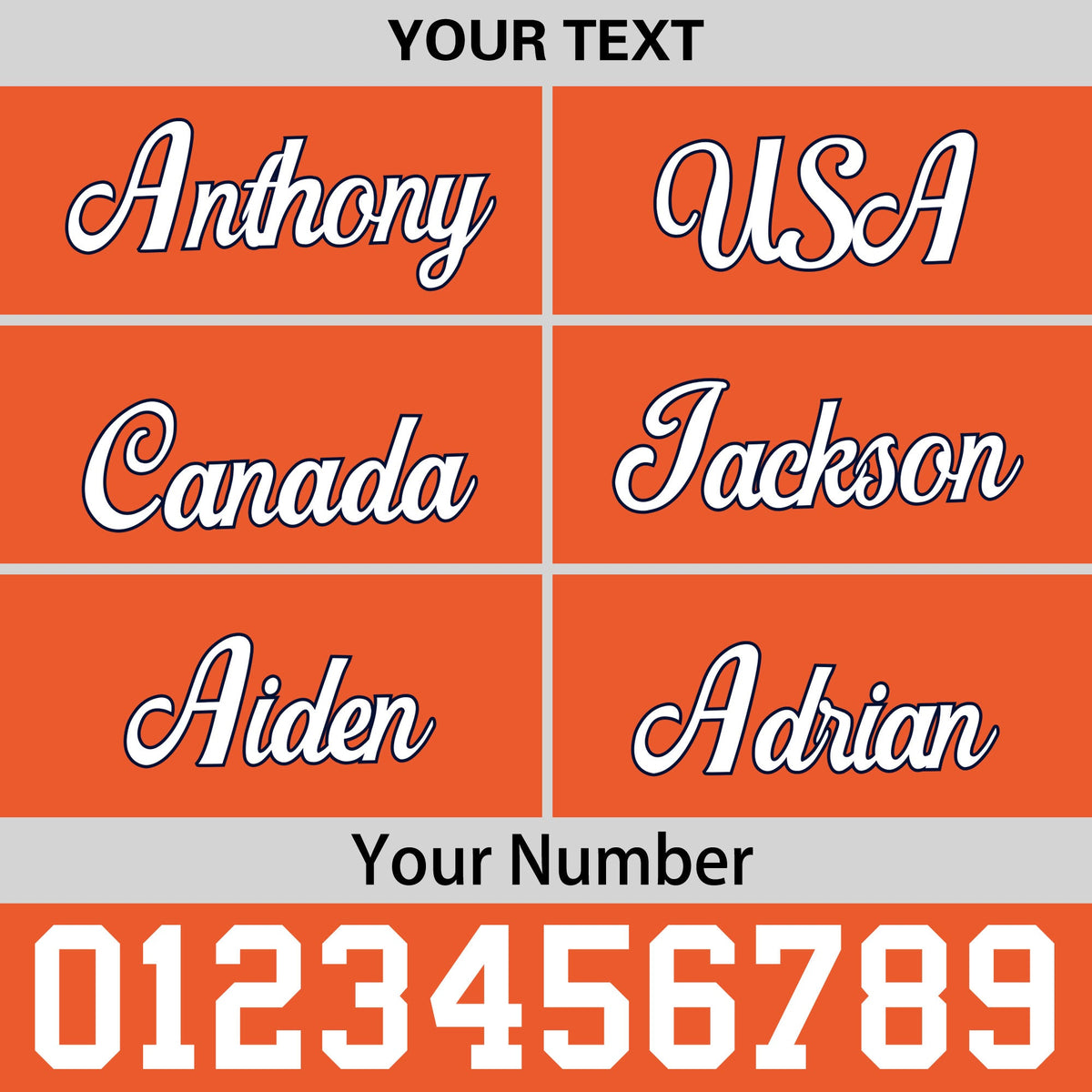 Custom Orange 3D Puff Embroidery Flat Embroidery Casual Sport Baseball Cap