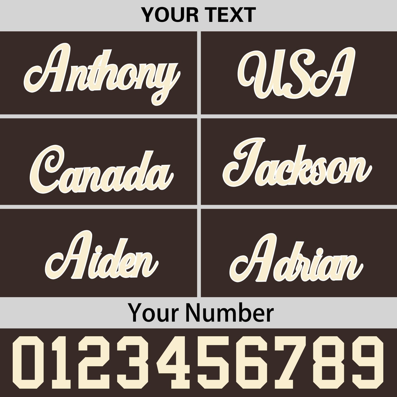 Custom Brown 3D Puff Embroidery Flat Embroidery Casual Sport Baseball Cap