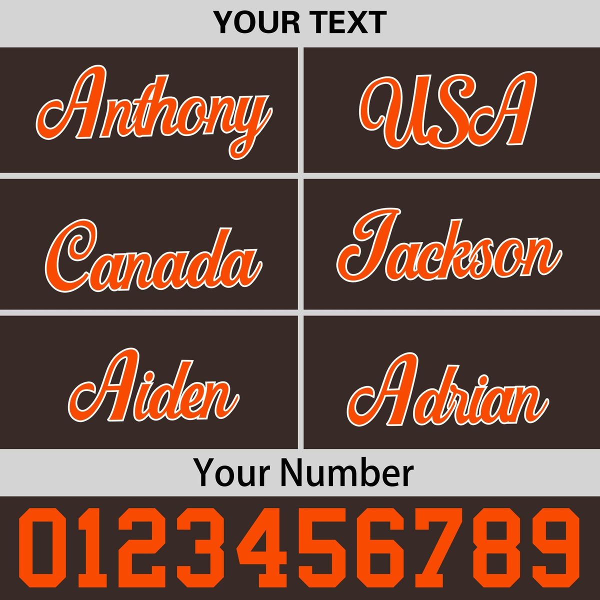 Custom Brown 3D Puff Embroidery Flat Embroidery Casual Sport Baseball Cap