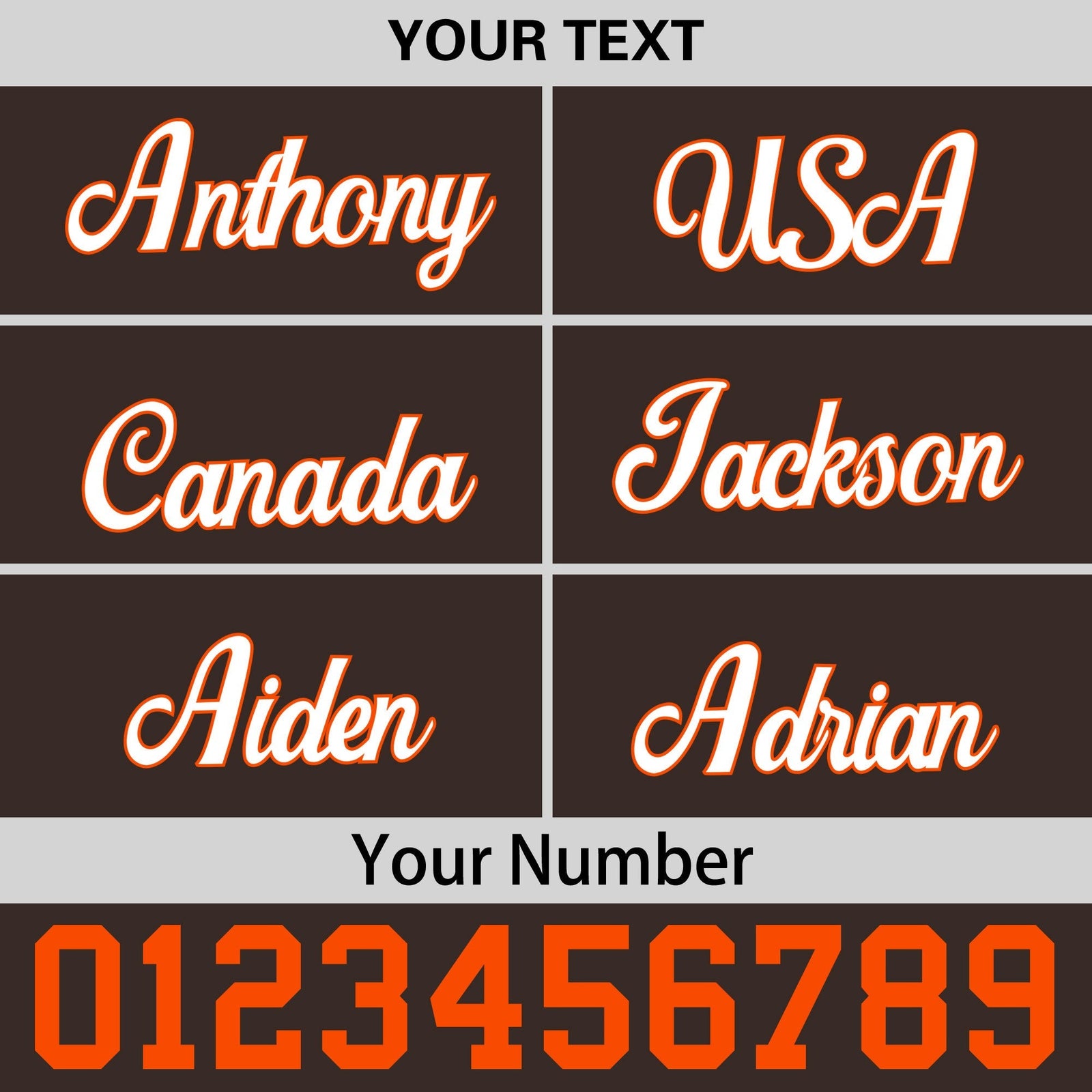 Custom Brown 3D Puff Embroidery Flat Embroidery Casual Sport Baseball Cap