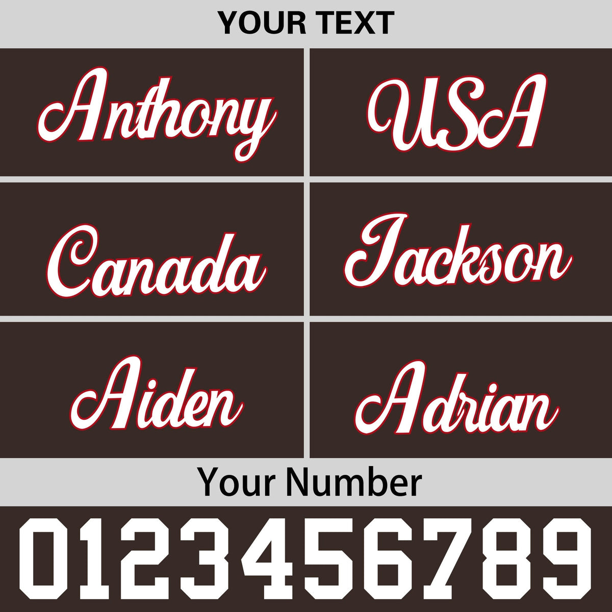 Custom Brown 3D Puff Embroidery Flat Embroidery Casual Sport Baseball Cap