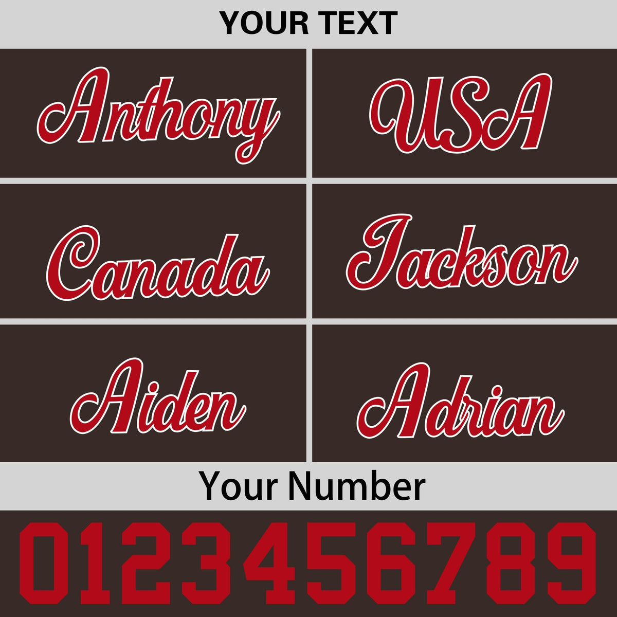 Custom Brown 3D Puff Embroidery Flat Embroidery Casual Sport Baseball Cap