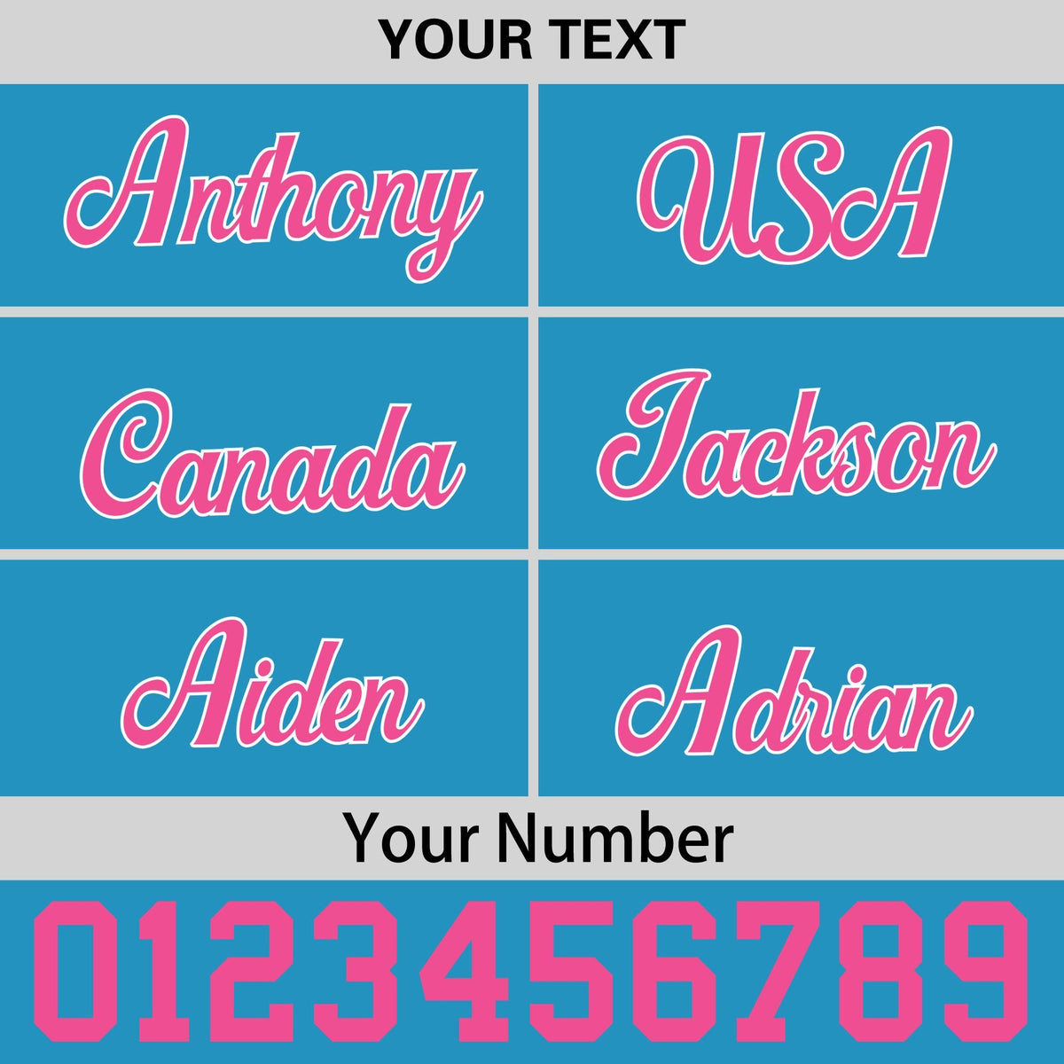 Custom Light Blue 3D Puff Embroidery Flat Embroidery Casual Sport Baseball Cap