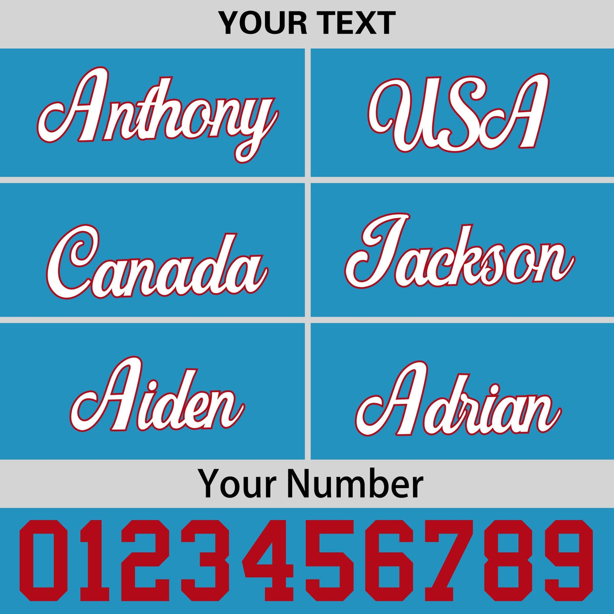 Custom Light Blue 3D Puff Embroidery Flat Embroidery Casual Sport Baseball Cap