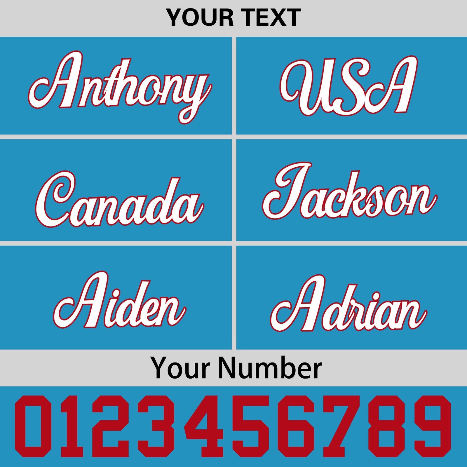 Custom Light Blue 3D Puff Embroidery Flat Embroidery Casual Sport Baseball Cap