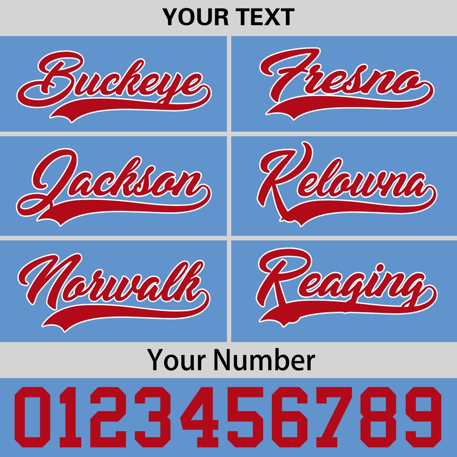 Custom Powder Blue 3D Puff Embroidery Flat Embroidery Casual Sport Baseball Cap