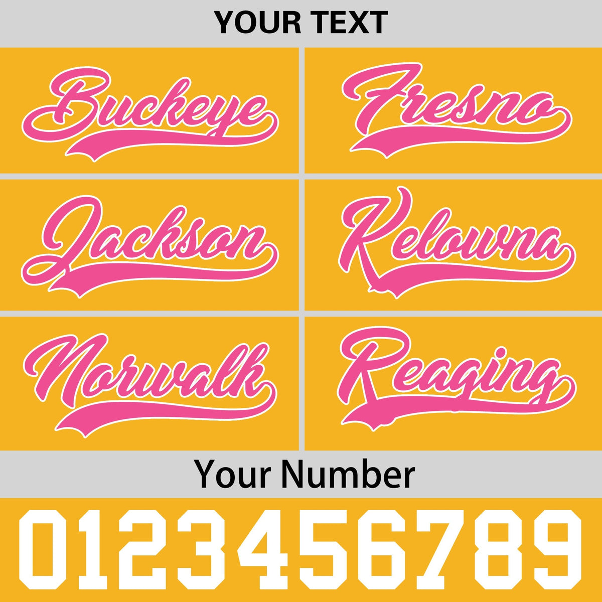 Custom Yellow 3D Puff Embroidery Flat Embroidery Casual Sport Baseball Cap