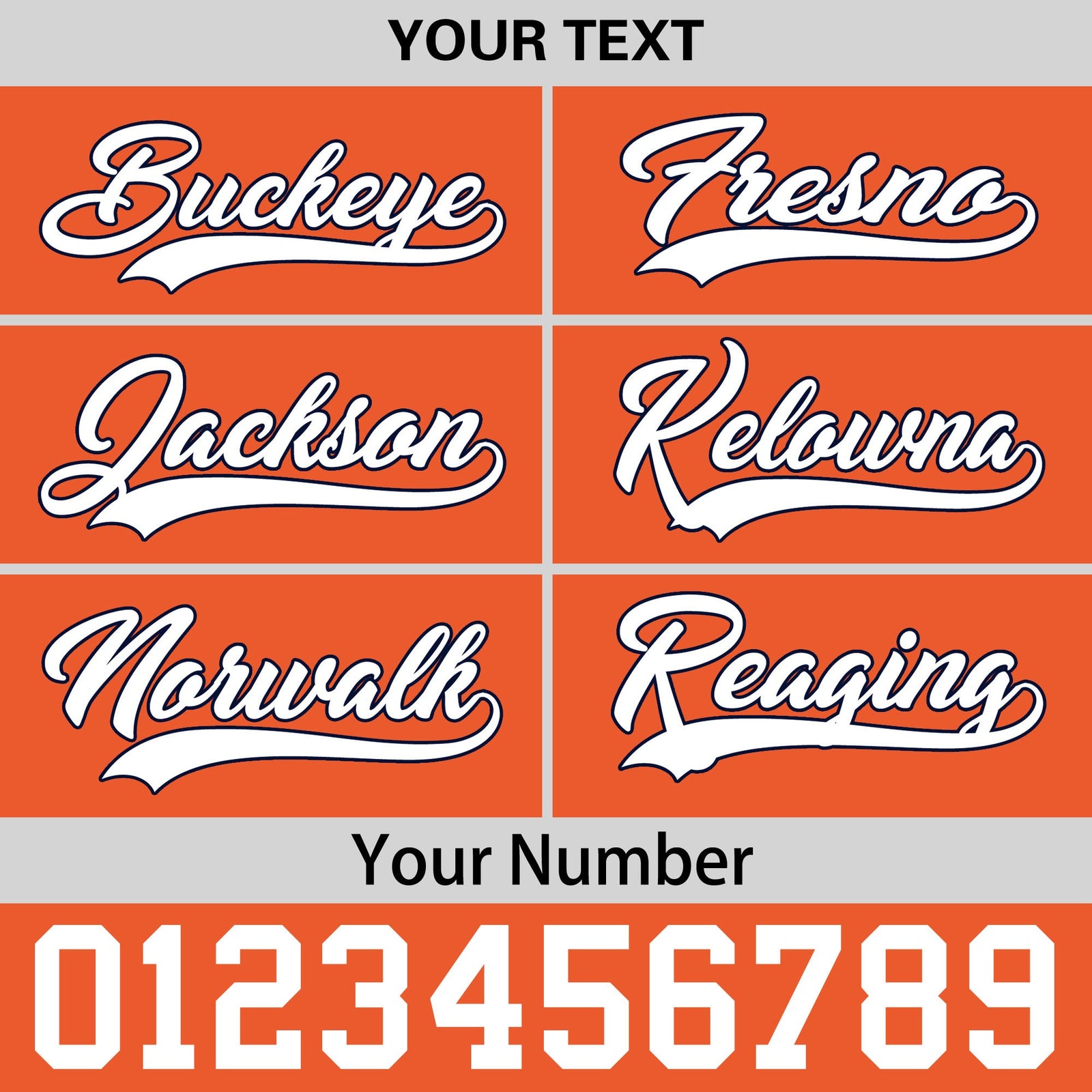 Custom Orange 3D Puff Embroidery Flat Embroidery Casual Sport Baseball Cap