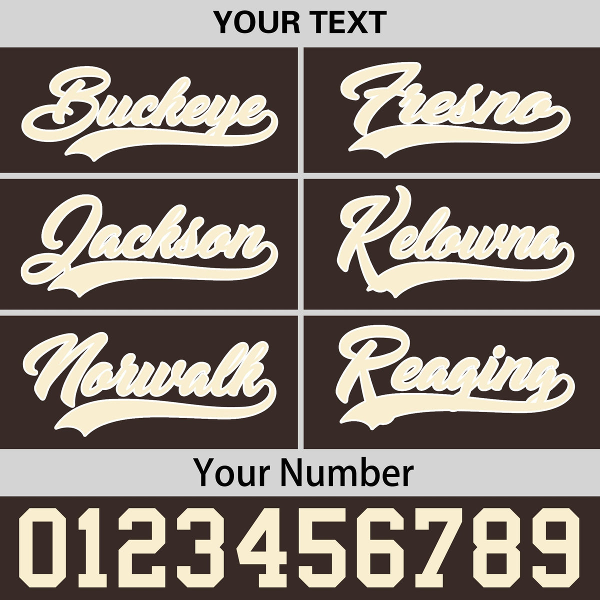 Custom Brown 3D Puff Embroidery Flat Embroidery Casual Sport Baseball Cap