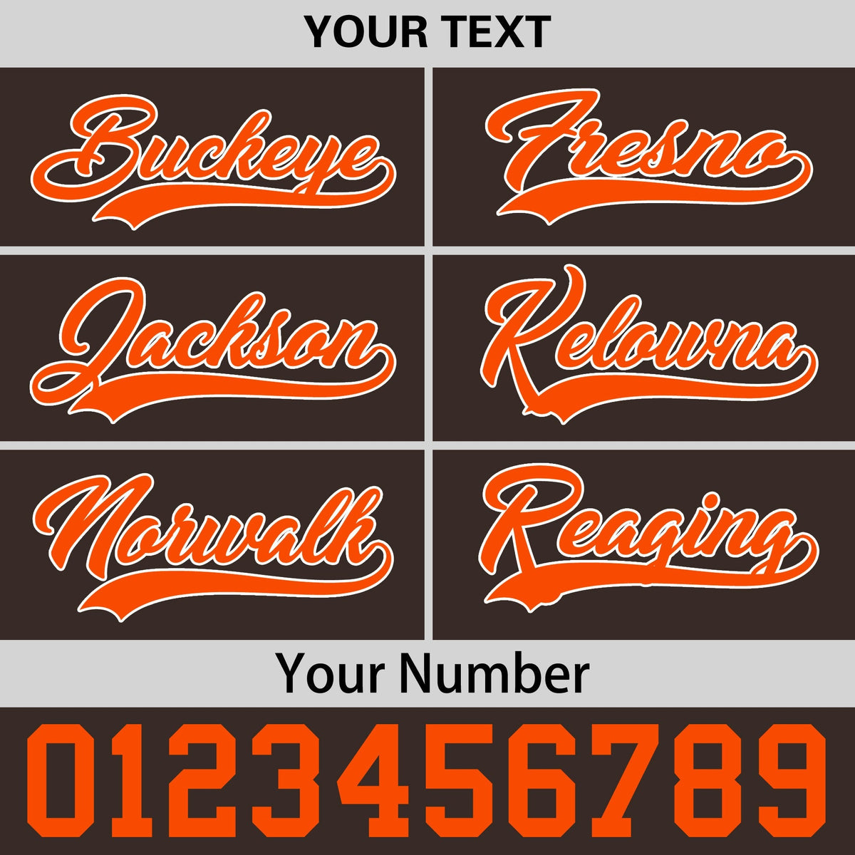 Custom Brown 3D Puff Embroidery Flat Embroidery Casual Sport Baseball Cap