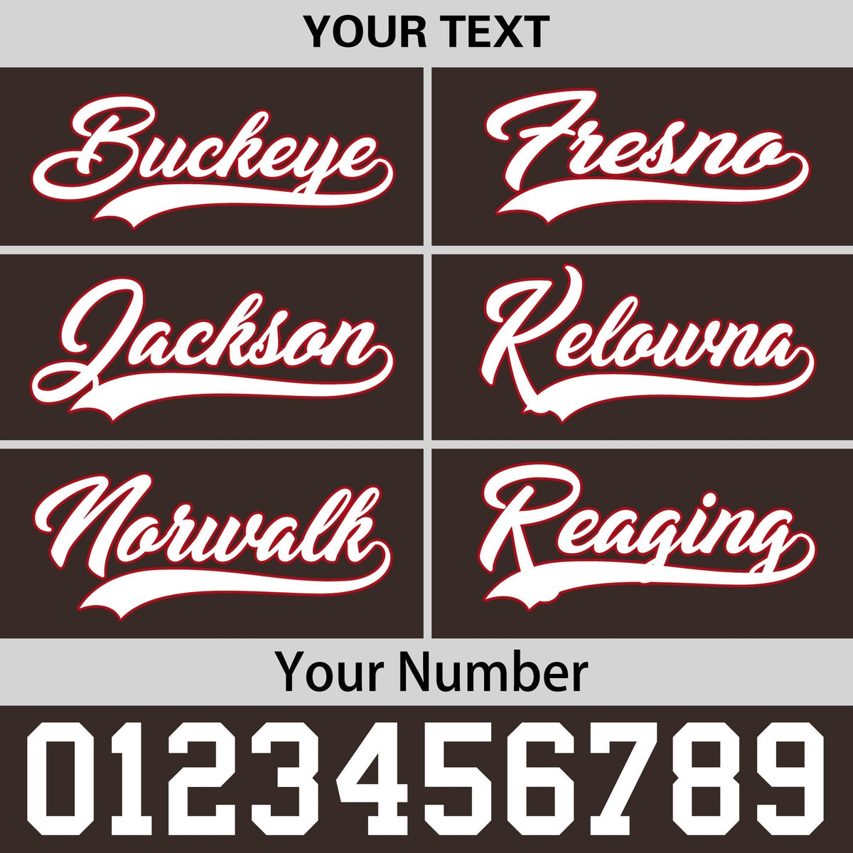Custom Brown 3D Puff Embroidery Flat Embroidery Casual Sport Baseball Cap