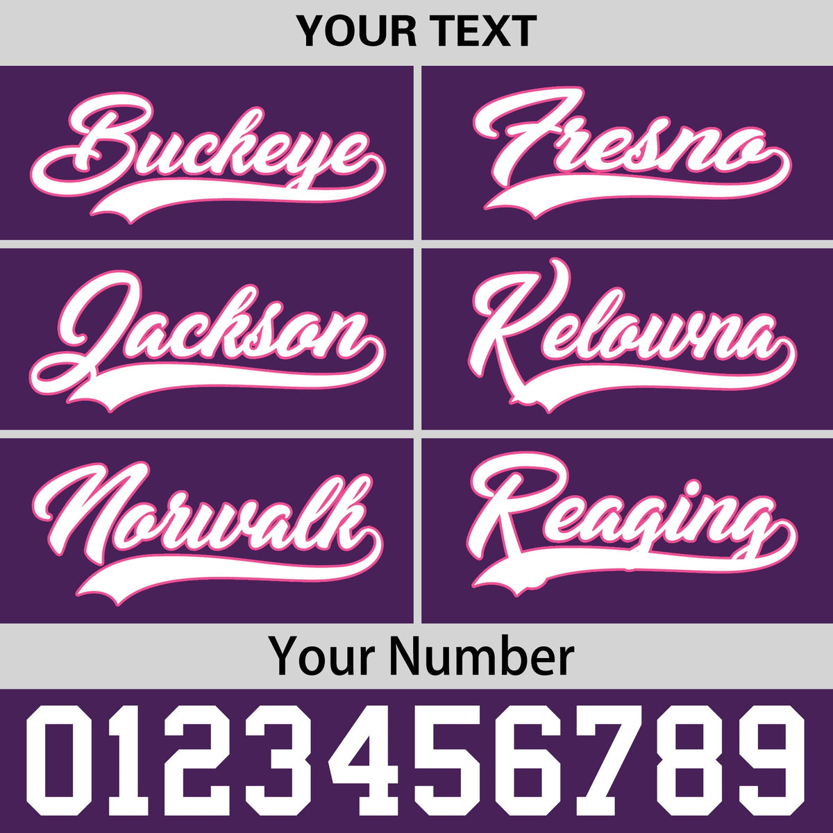 Custom Purple 3D Puff Embroidery Flat Embroidery Casual Sport Baseball Cap